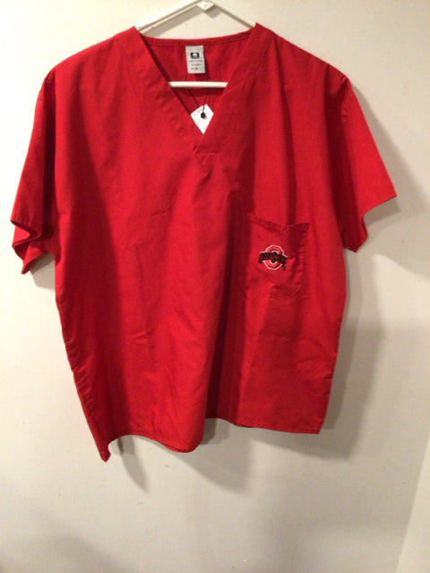 Cotton Red OHIO Shirt