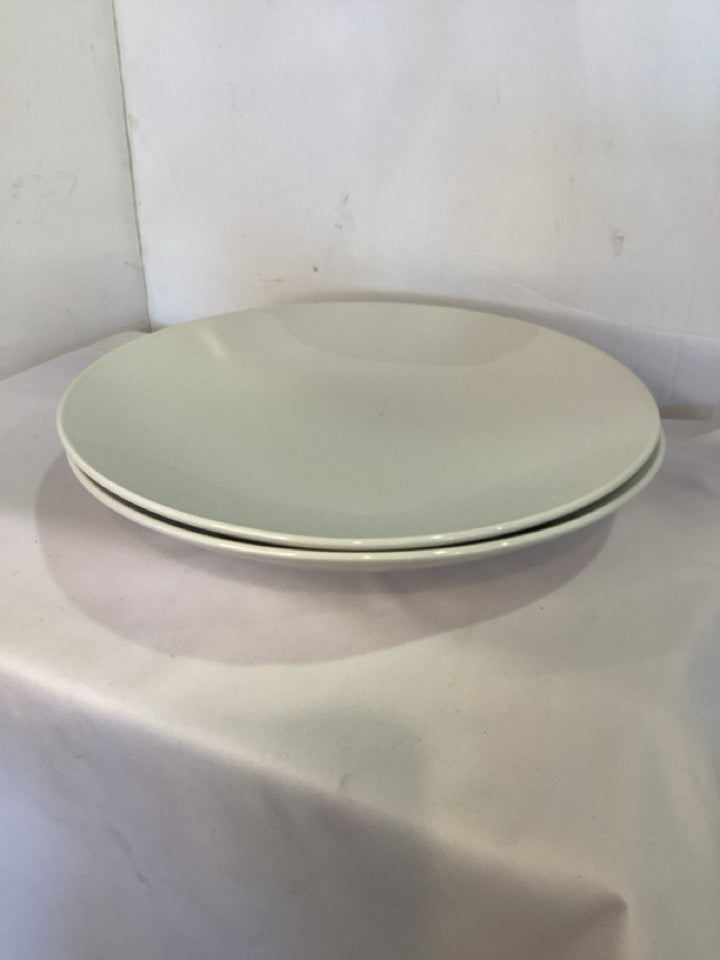 Albalite Modern White Pair Bowl Set