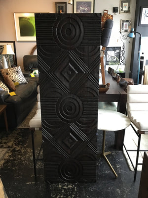 Uttermost Wood Carved Ebony Wall Decoration