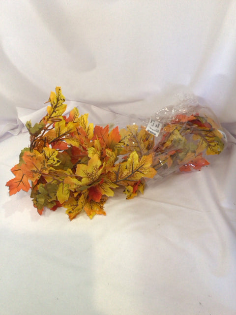 Garland Autumn Leaves Holiday Item