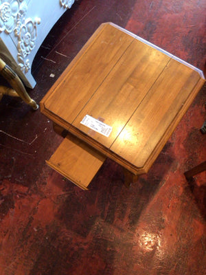 Vintage Wood Brown Table