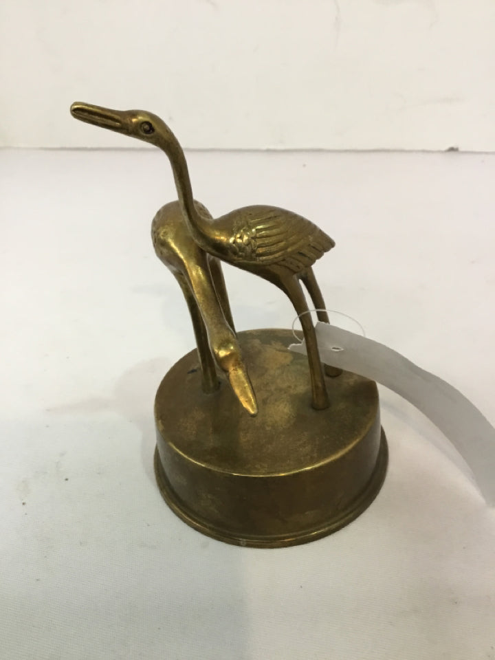 Brass Birds Figurine