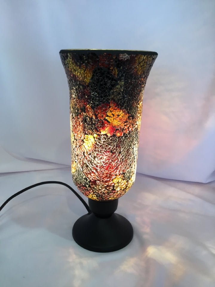 Bronze Glass Up Light Lamp