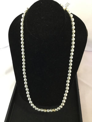 Silver Beads Necklace