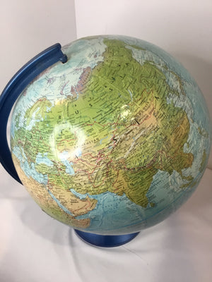 Blue/Multi World Globe