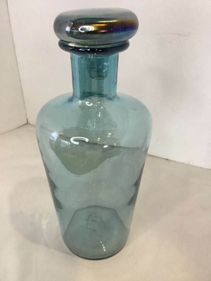 Blue Glass Decanter