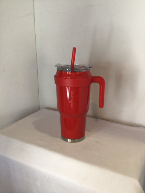 Reduce Red Insulated Mug