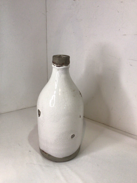 Cream Ceramic Vase