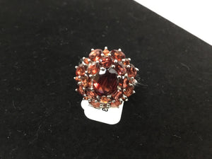 Red Rhinestone Ring
