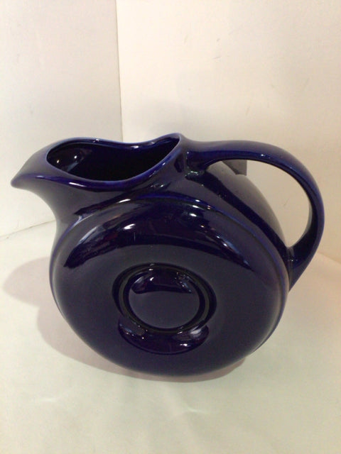 Blue Ceramic Pitcher
