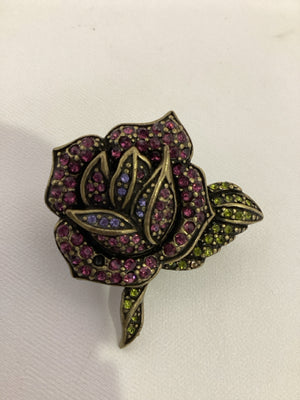 Purple Rose Pendant