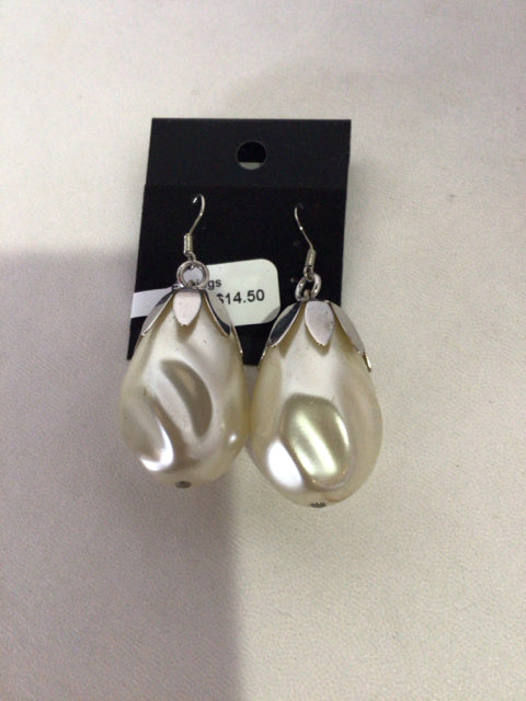 White Earrings