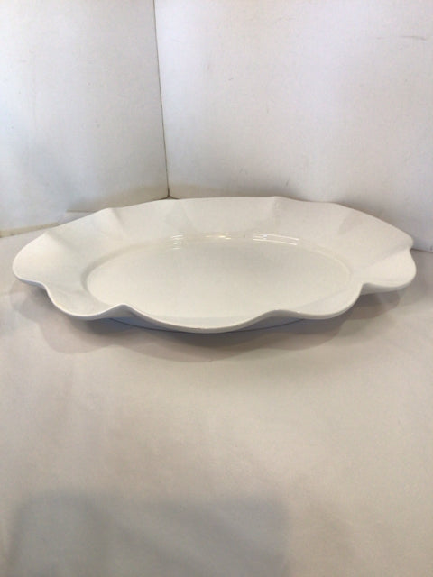 White Ceramic Platter