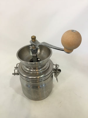 World Market Silver Coffee Grinder