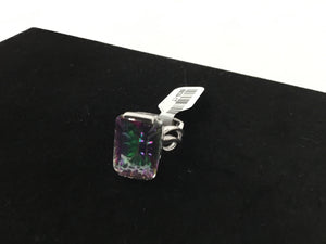 Purple Rhinestone Ring