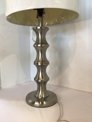 Silver Metal Lamp