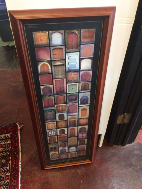 Multi-Color Winery Framed Art