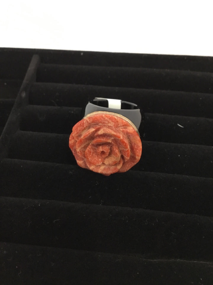 Brown Rhinestone Ring