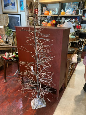 Christmas White Wire Tree Light up Holiday Item