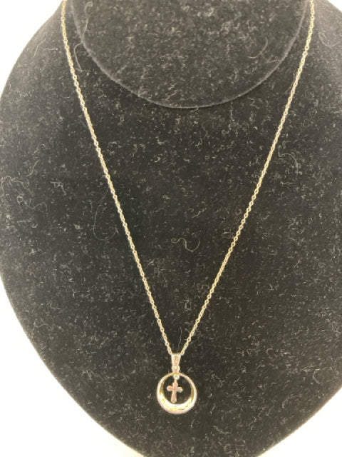 Silver Cross Necklace