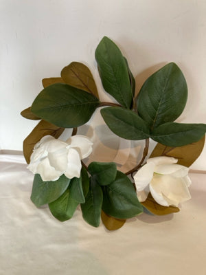 Wreath Faux Flowers Wall Decoration Art