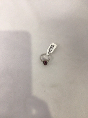 Sterling Silver Red Ring