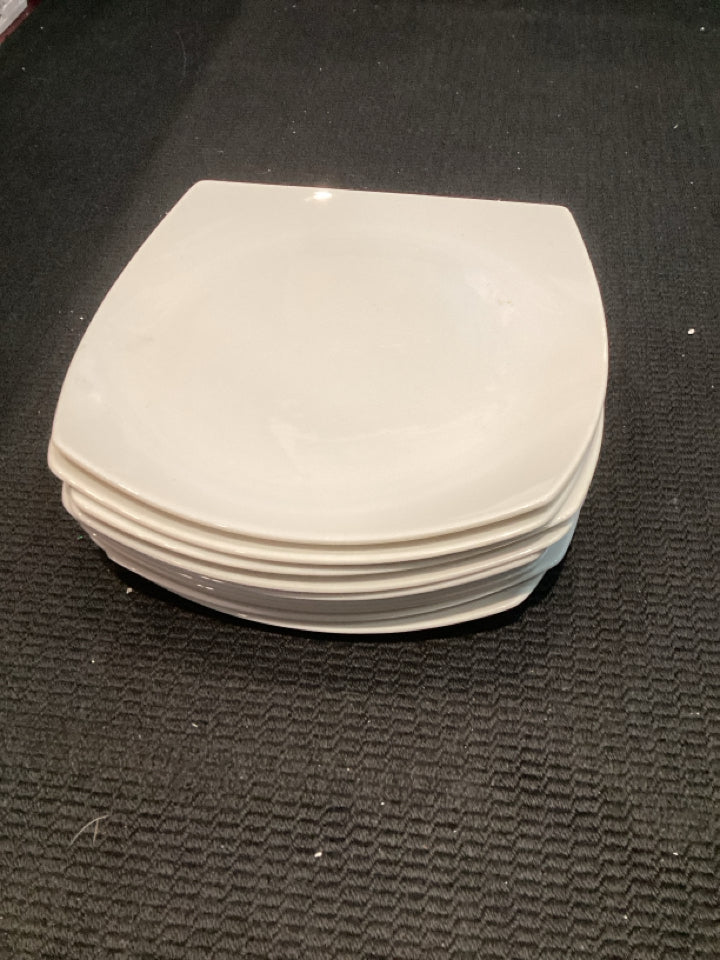 Albalite Set of 10 White Plate Set