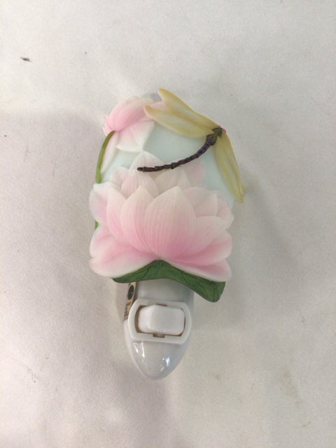 Multi Ceramic Flower Night Light