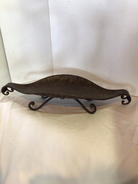 Bronze Hammered Plate