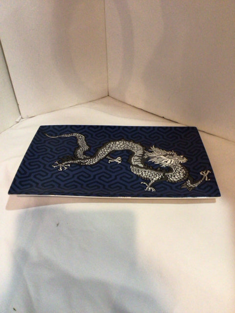 Williams-Sonoma Blue/Gray Ceramic Platter
