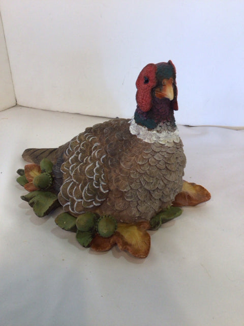 Multi-Color Resin Turkey Holiday Item