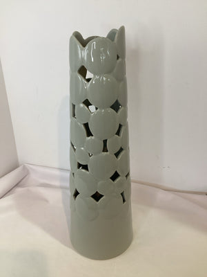 Gray Ceramic Umbrella Stand