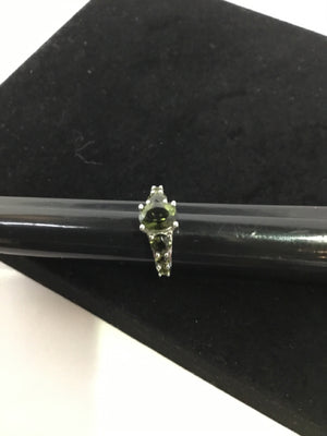 White Rhinestone Ring
