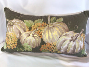 Rachel Ashwell Pillow Gold/Orange Pumpkin Holiday Item