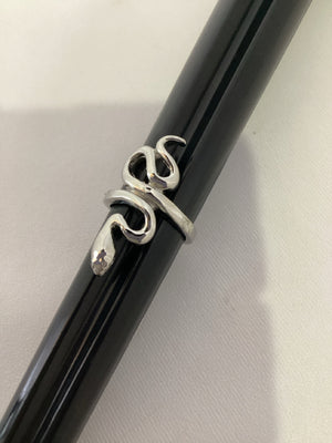 Silver Snake Ring