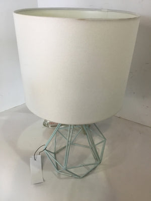 Blue Metal Table Lamp