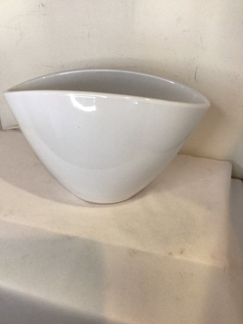 Modern White Ceramic Bowl