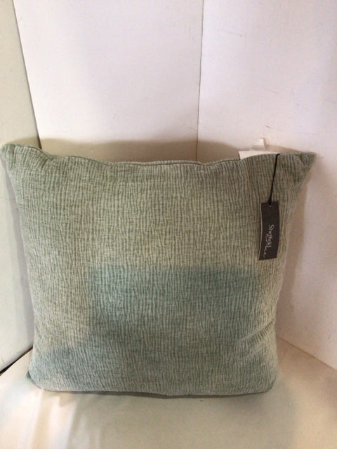 Sheffield Green Polyester Pillow