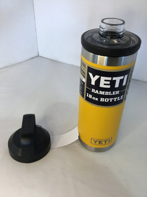 Yeti Yellow Metal Bottle