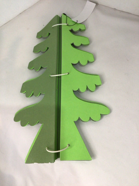 Green Paper Trees Holiday Item