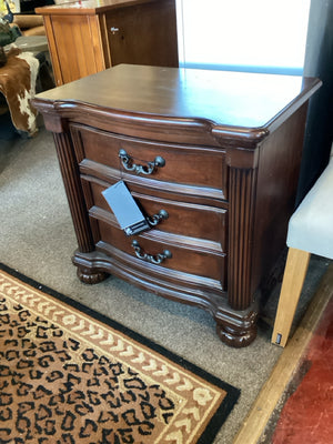 Ashley 2 Drawer Wood Brown Nightstand ASL-B764-93