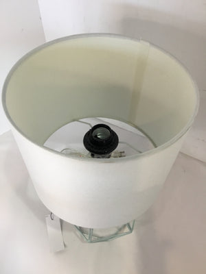 Blue Metal Table Lamp