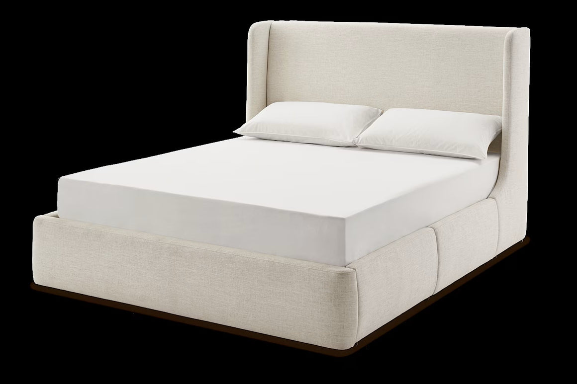 King Bed Dalton King Size Storage Bed, (Navagio) Beach Linen - 4TCUYPDF