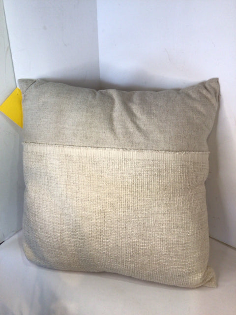 Cream/Tan Pillow