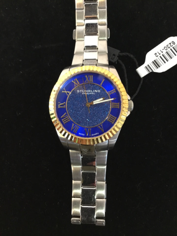 Stuhrling Women Blue Watch