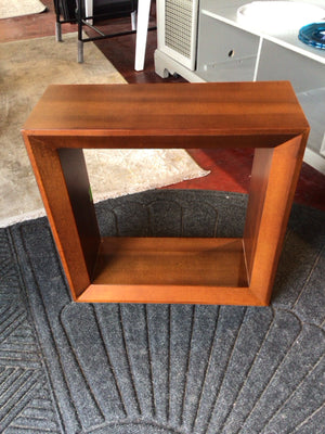 Pottery Barn Shadow Box Brown Hanging Shelf