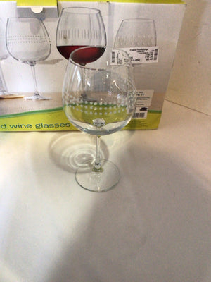 Food Network Clear Glass In Box Glasses