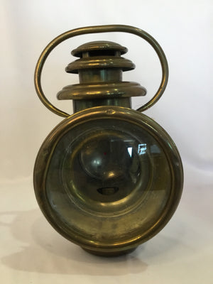 Vintage Brass Brass Railroad Lantern