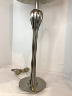 Silver Metal Thin Lamp