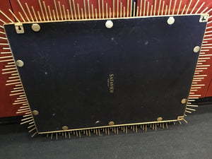 Safavieh Gold Metal Rectangular Mirror